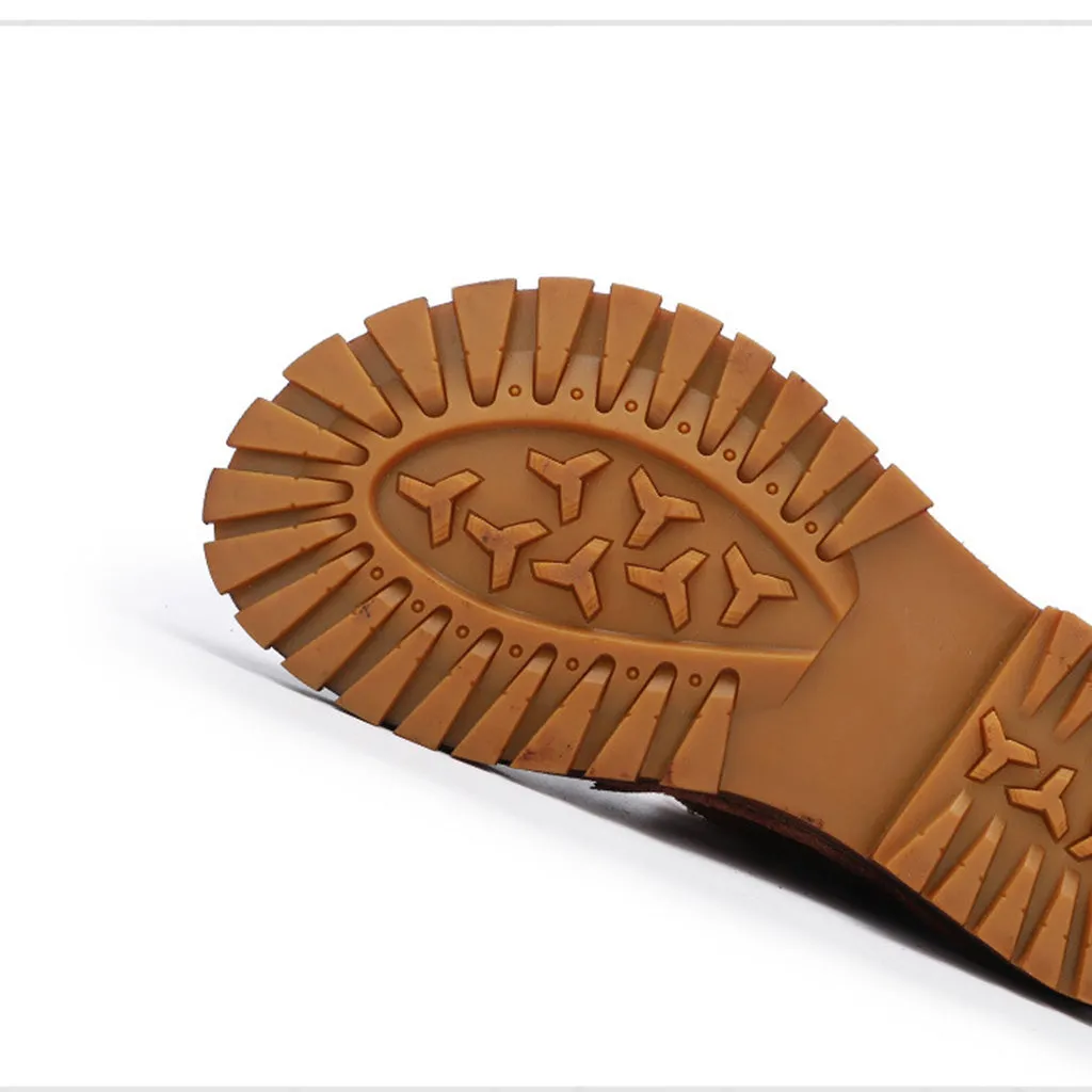 Autumn Winter Soft Bottom Leather Retro Short Boots | Gift Shoes