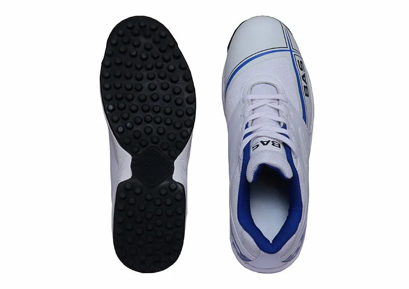 BAS Cricket Shoes White/Blue Camo