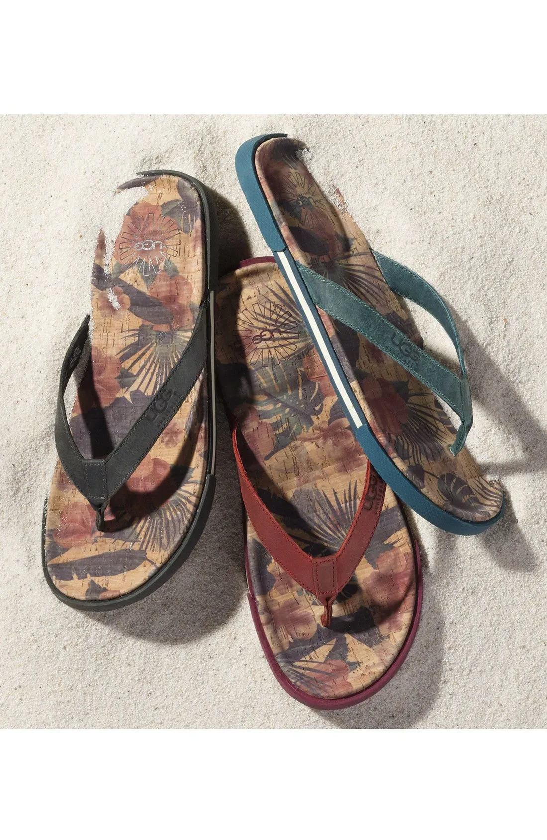 'Bennison II' Leather Flip Flop (Men)