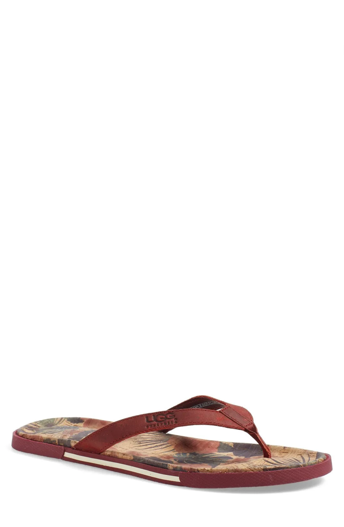 'Bennison II' Leather Flip Flop (Men)
