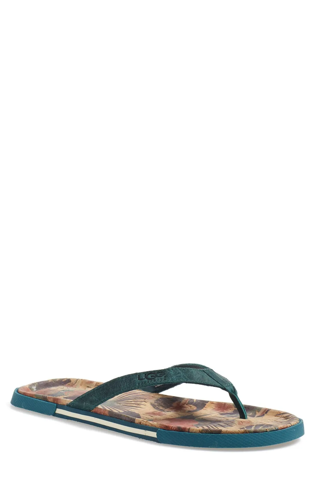 'Bennison II' Leather Flip Flop (Men)