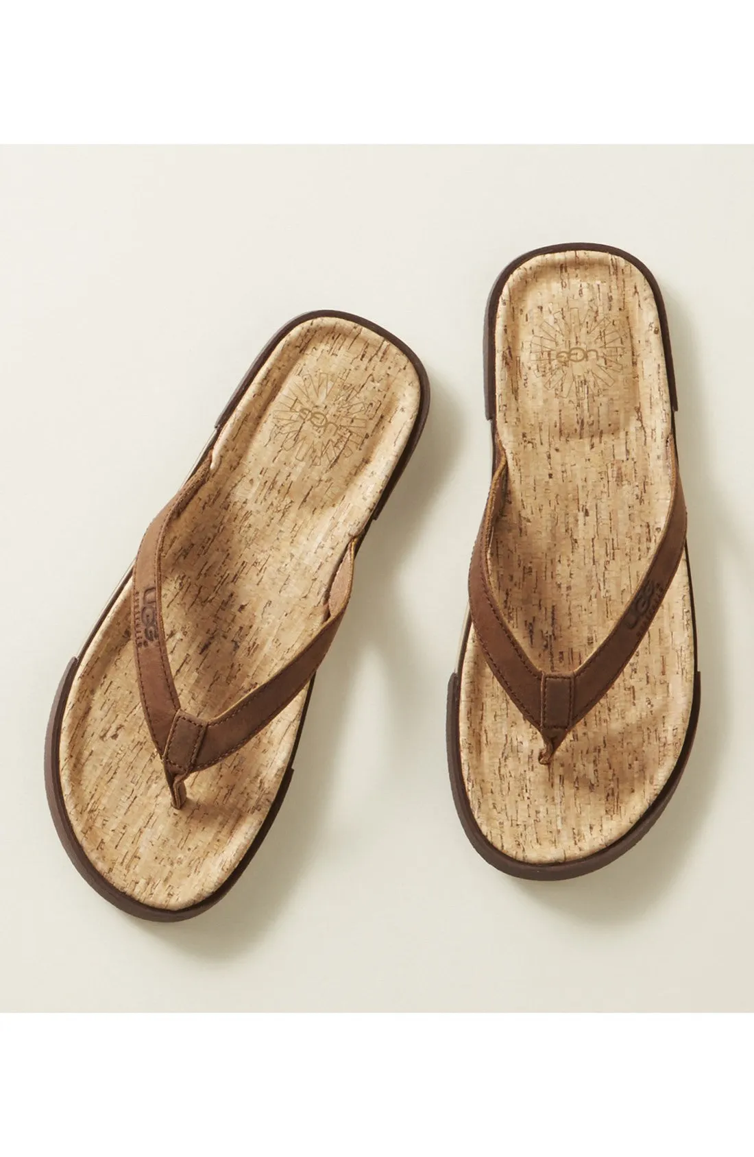 'Bennison II' Leather Flip Flop (Men)