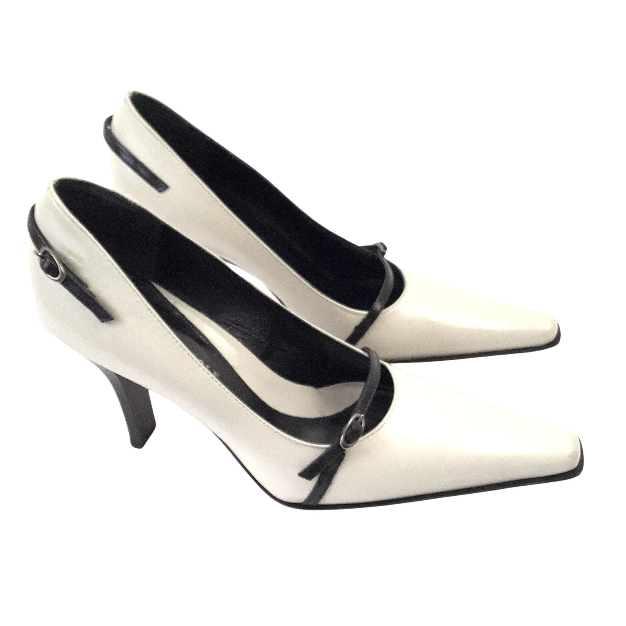 Black and White Heels