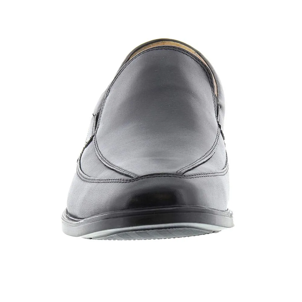 Clarks Men's Tilden Free Loafer, Black Leather, 10