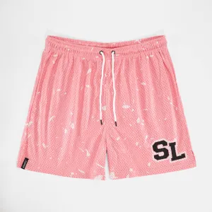 Concrete Old Rose Shorts - Big - 7"