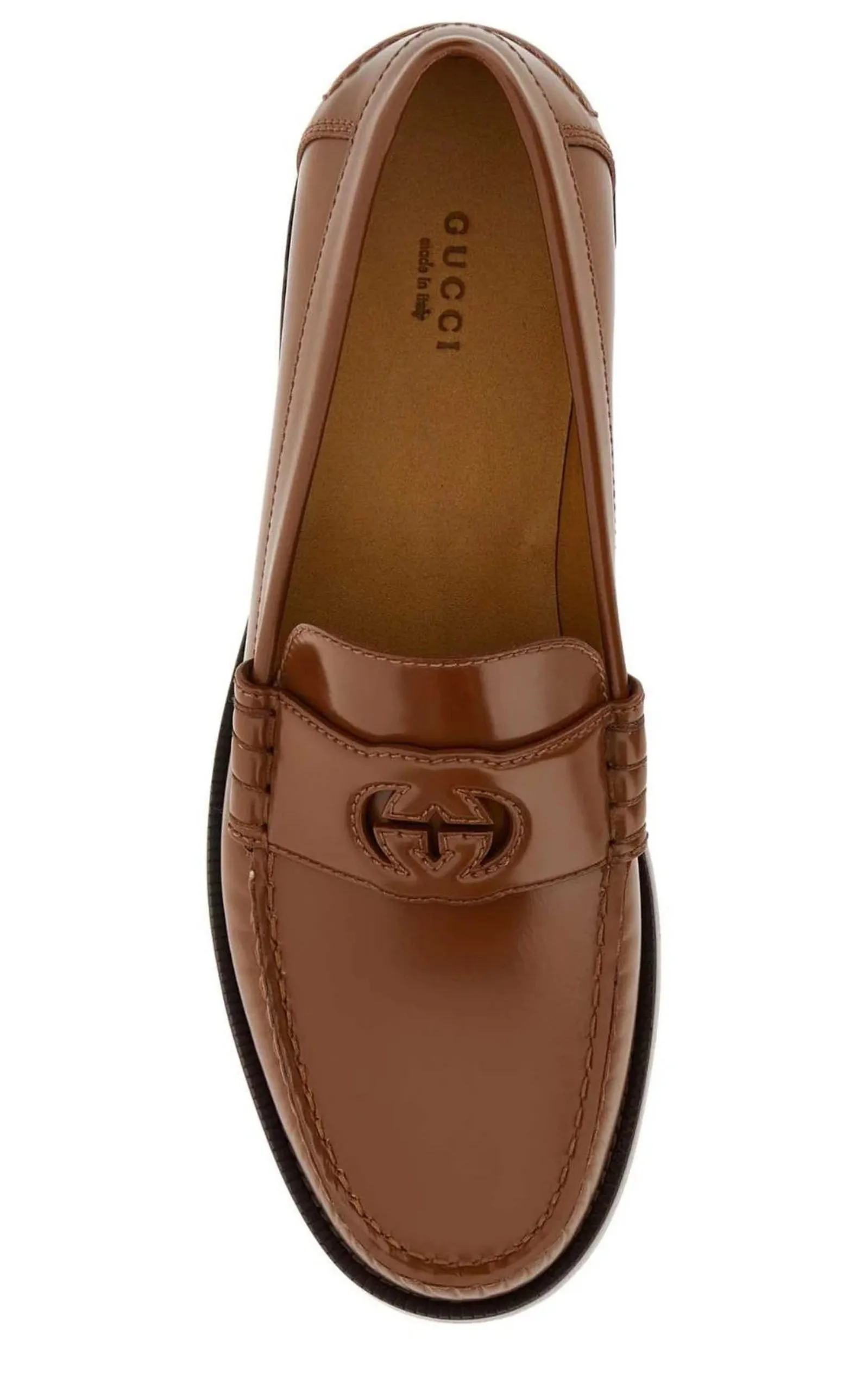 Cut-Out GG Detailing Loafers