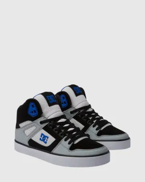 DC Pure High-Top WC - Black/White/Blue