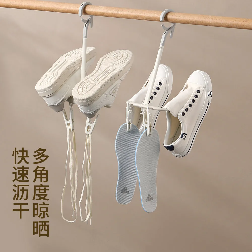 Fasola Rotating Shoe Drying Rack - White
