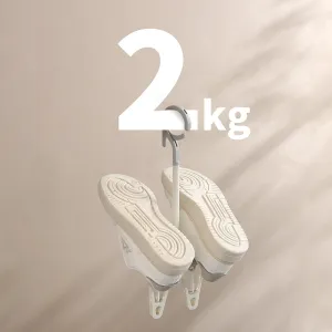 Fasola Rotating Shoe Drying Rack - White
