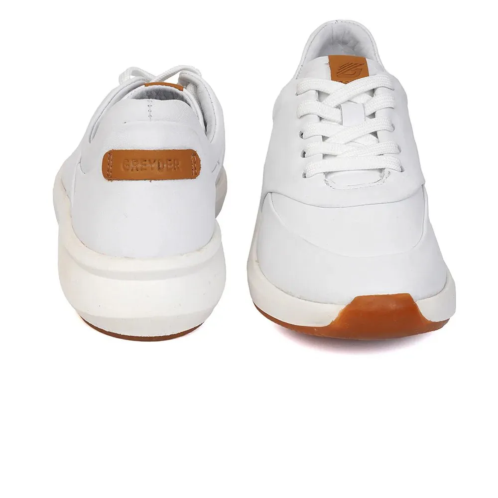 Greyder Women's Casual Leather lady Sneakers
