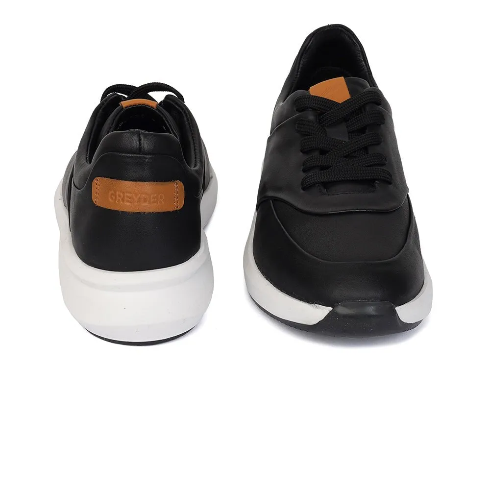 Greyder Women's Casual Leather lady Sneakers