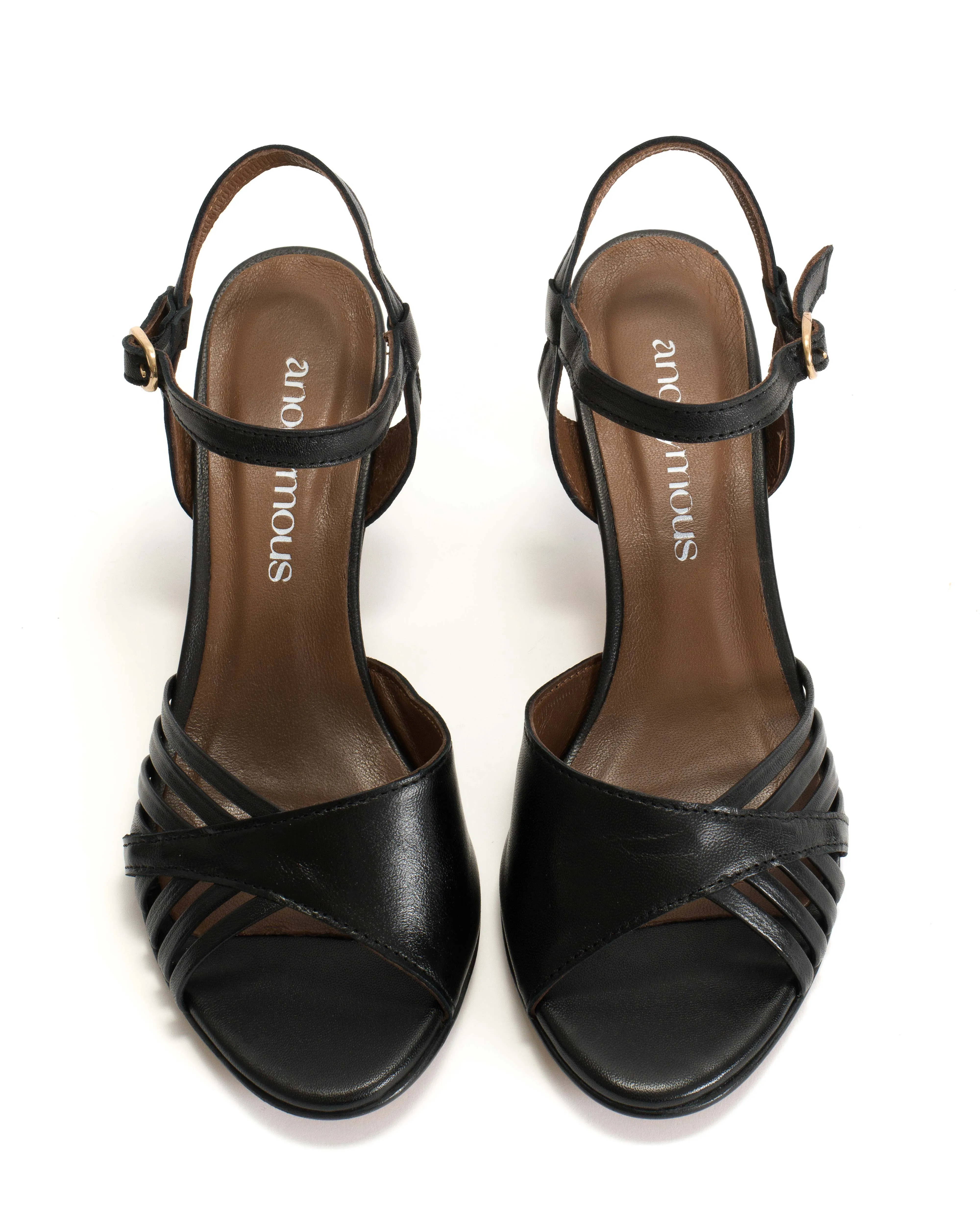 Hermine Shiny lamb Black