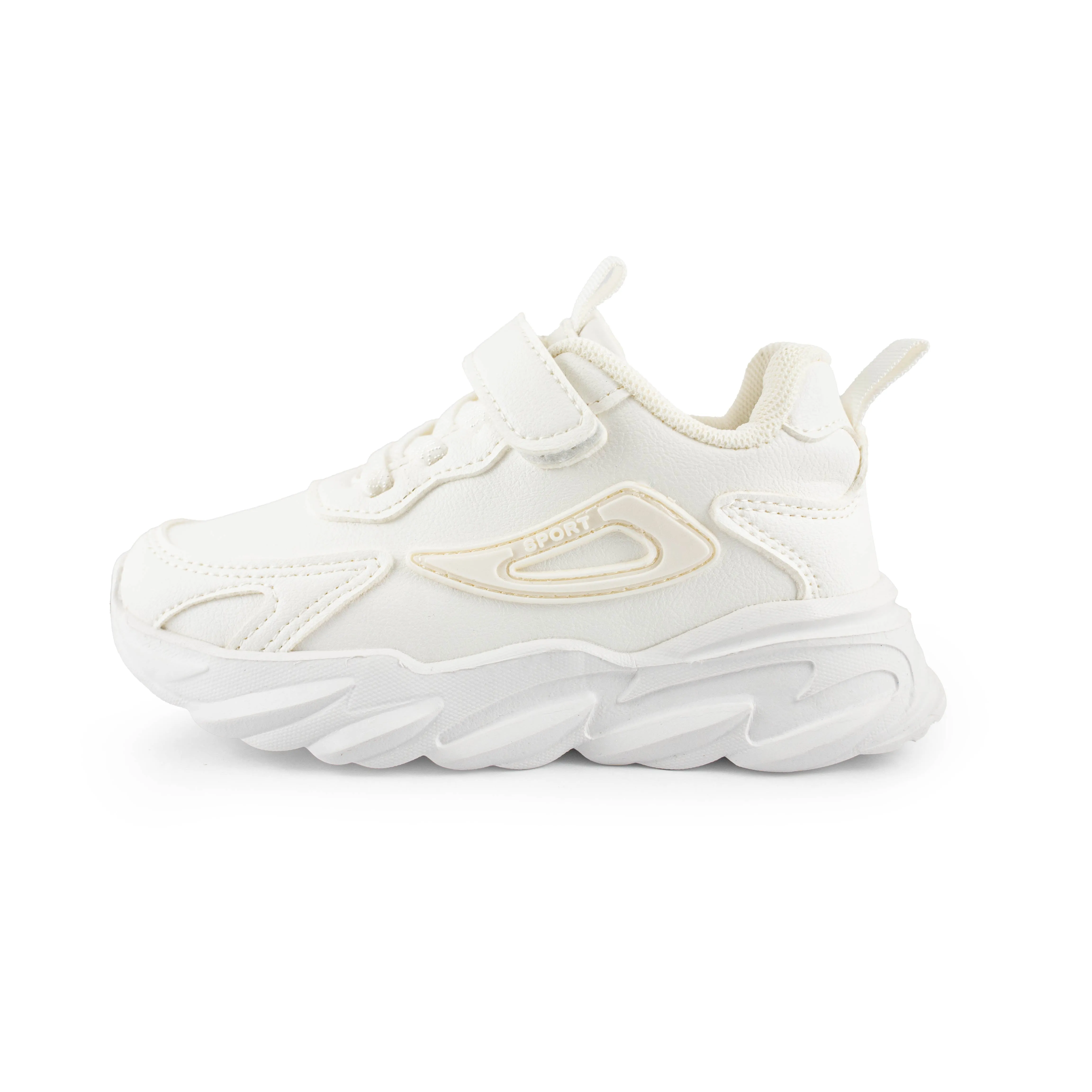 Kids'/Youth Unsex Sneaker - 3376B White
