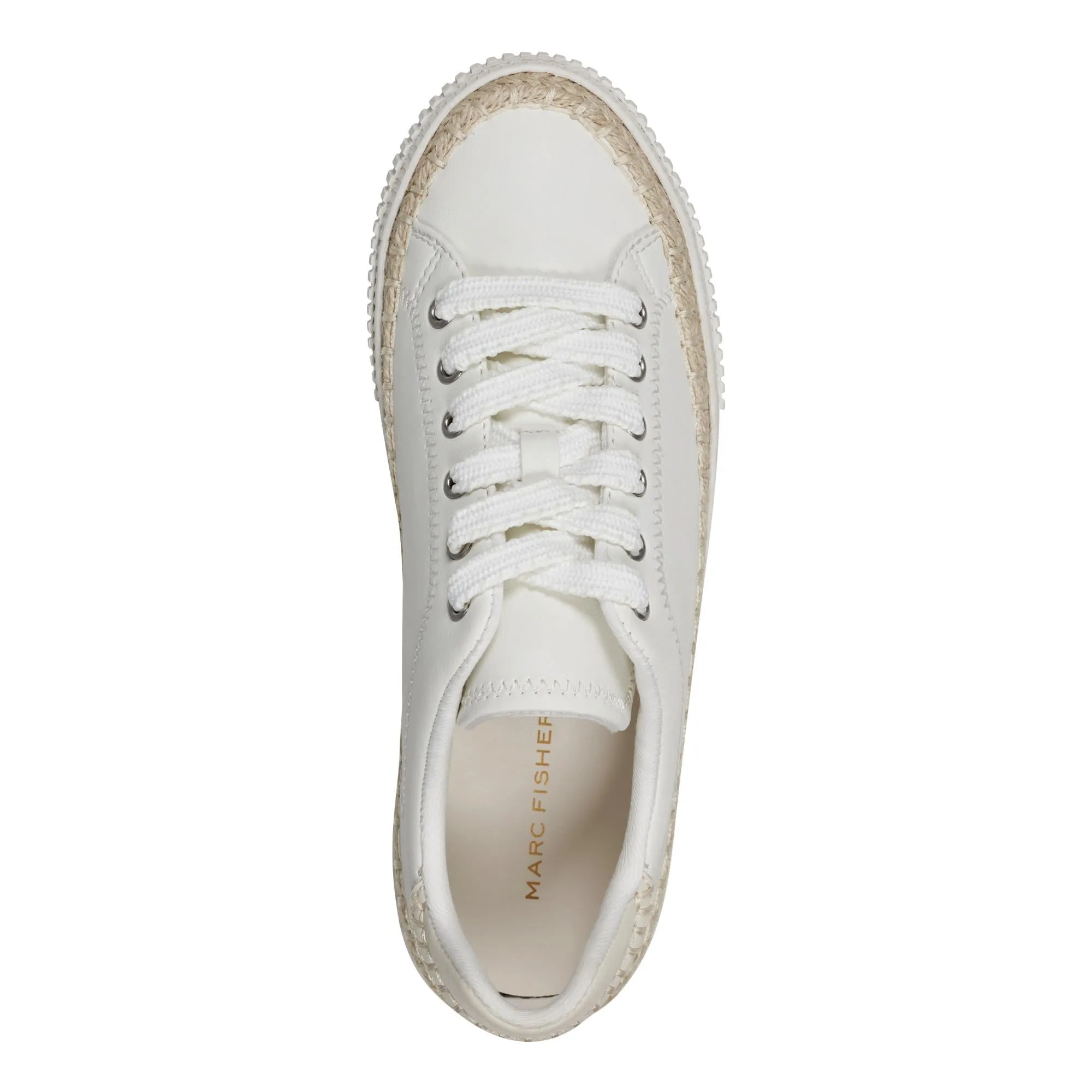 Marc Fisher Women's Spryng Off White/Lt Beige/Nappa Pu893 M