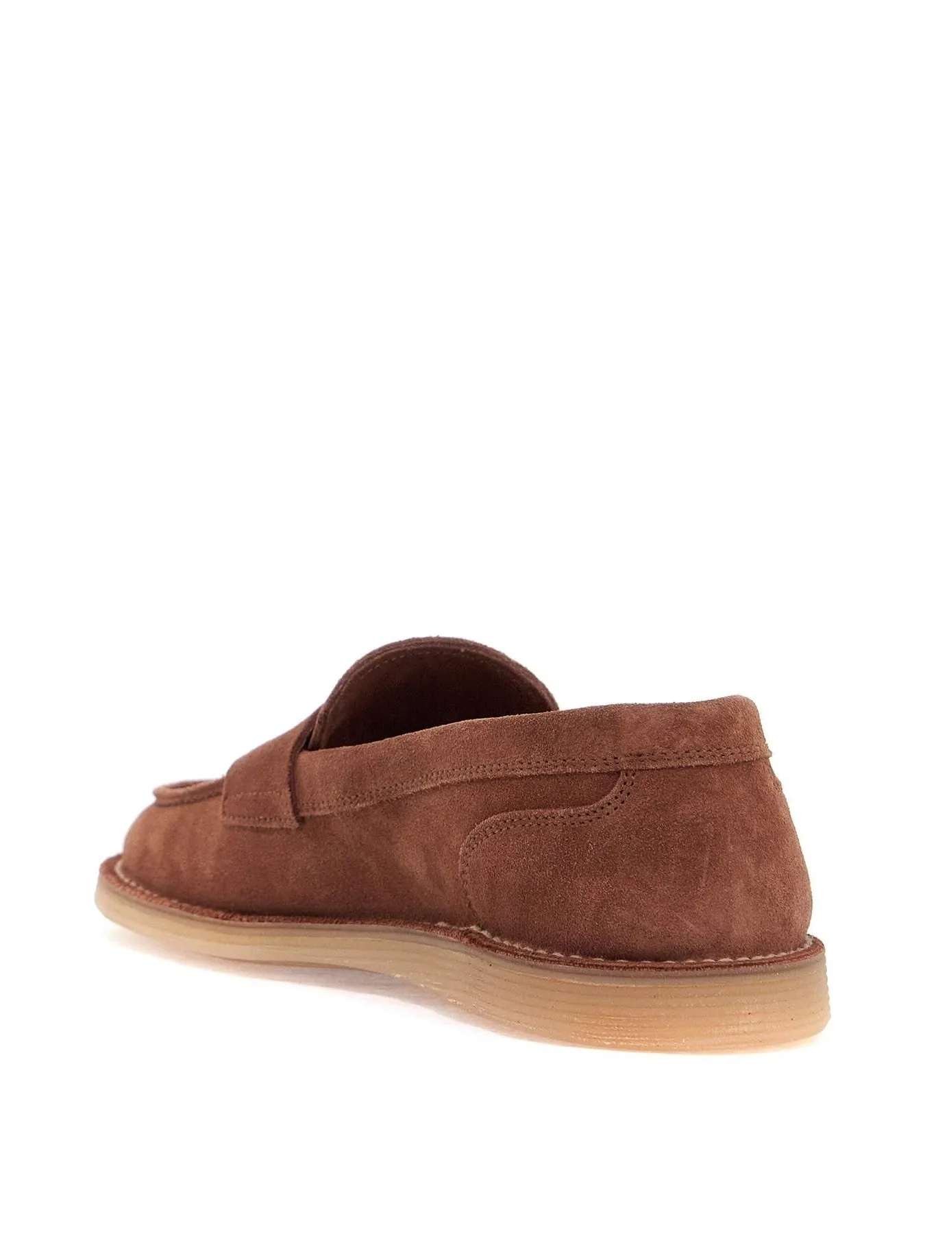 Moccasin Loafers in Suede