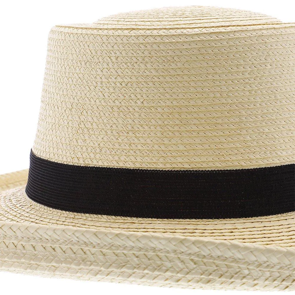 Sam Houston - Natural Hand Woven Guatemalan Palm Hat