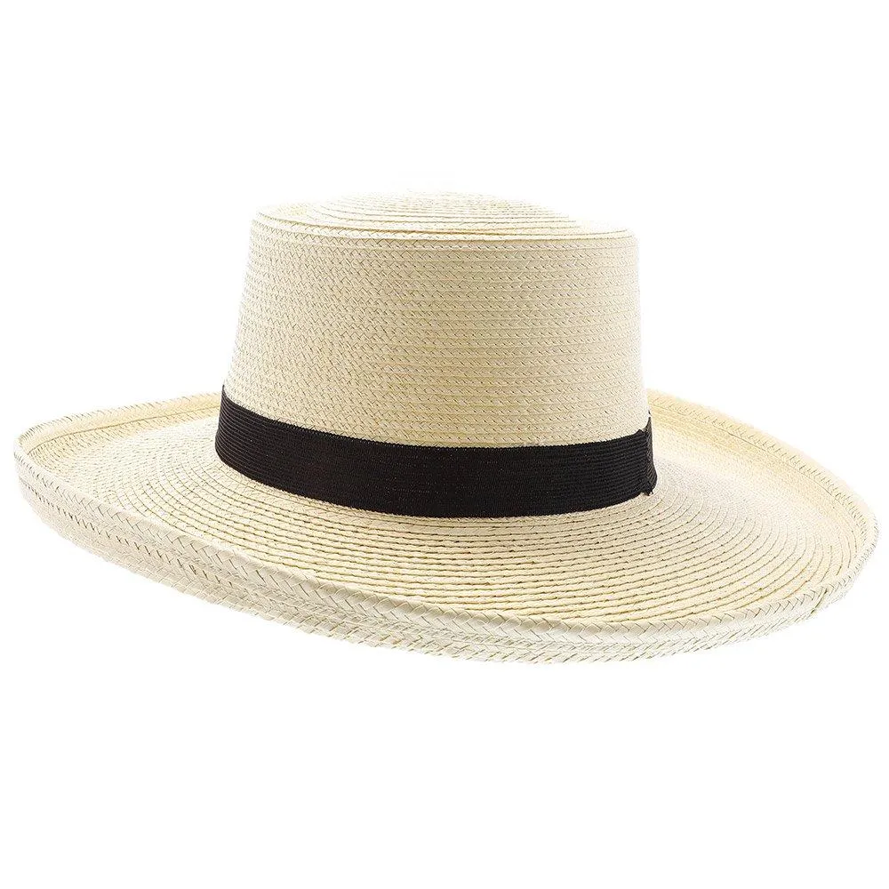 Sam Houston - Natural Hand Woven Guatemalan Palm Hat