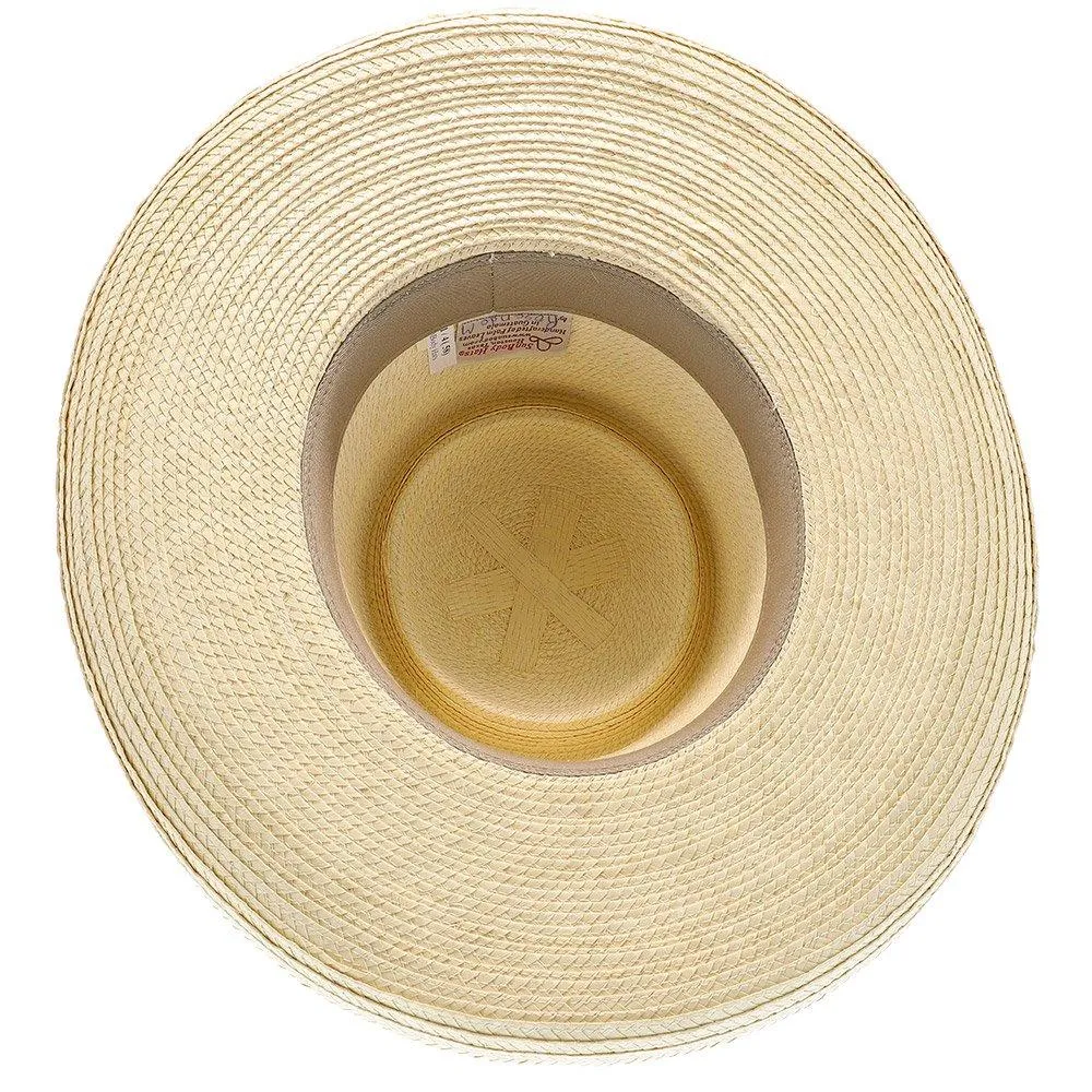 Sam Houston - Natural Hand Woven Guatemalan Palm Hat