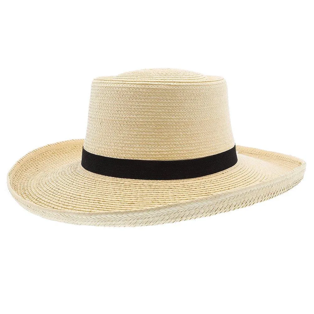 Sam Houston - Natural Hand Woven Guatemalan Palm Hat