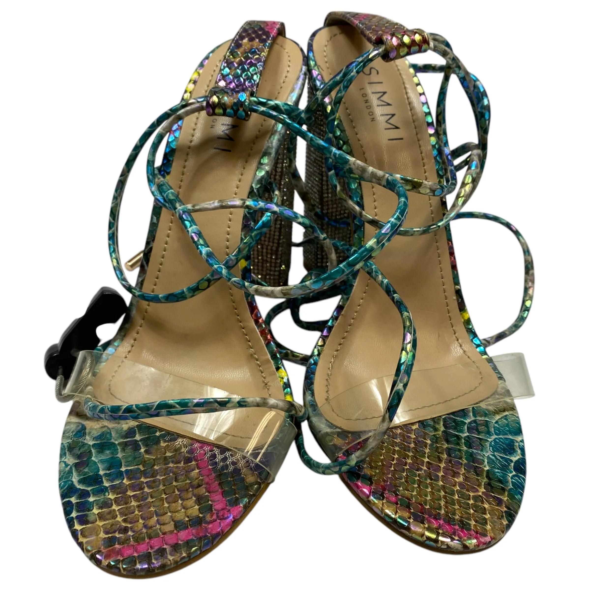Sandals Heels Block By Simmi London  Size: 10