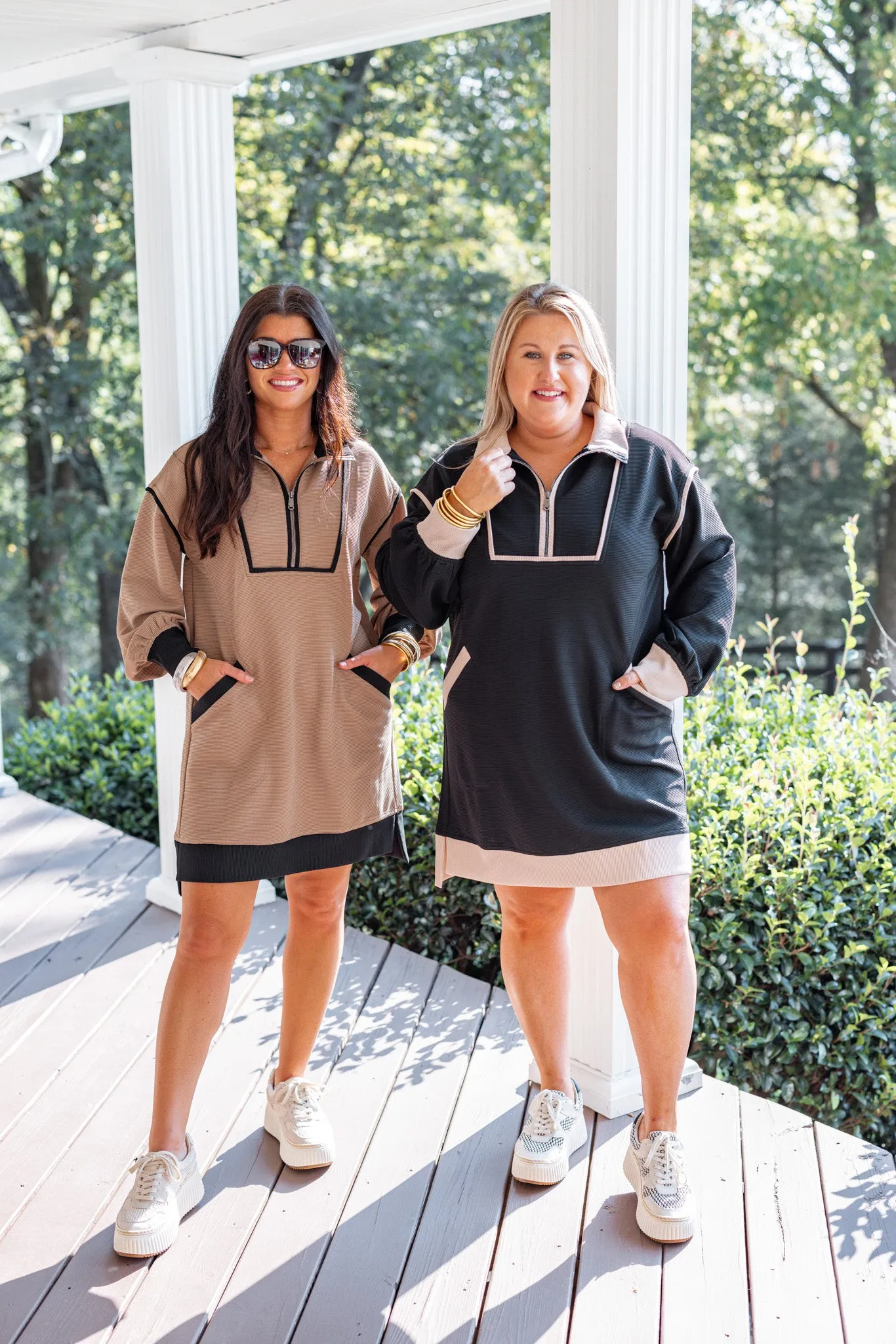 Stylish Favorite Black Textured Dress