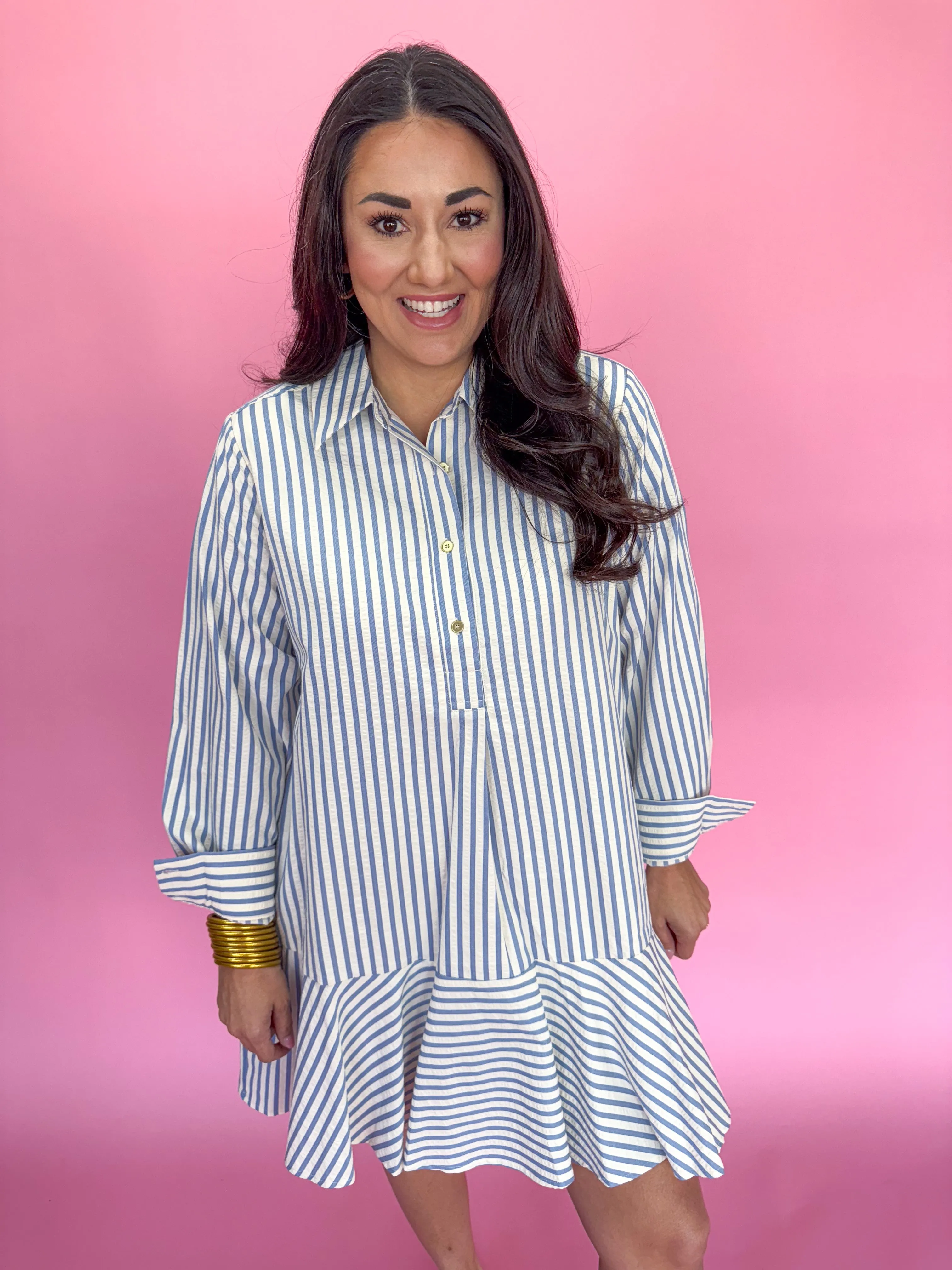Sweet Charisma Dress - Blue