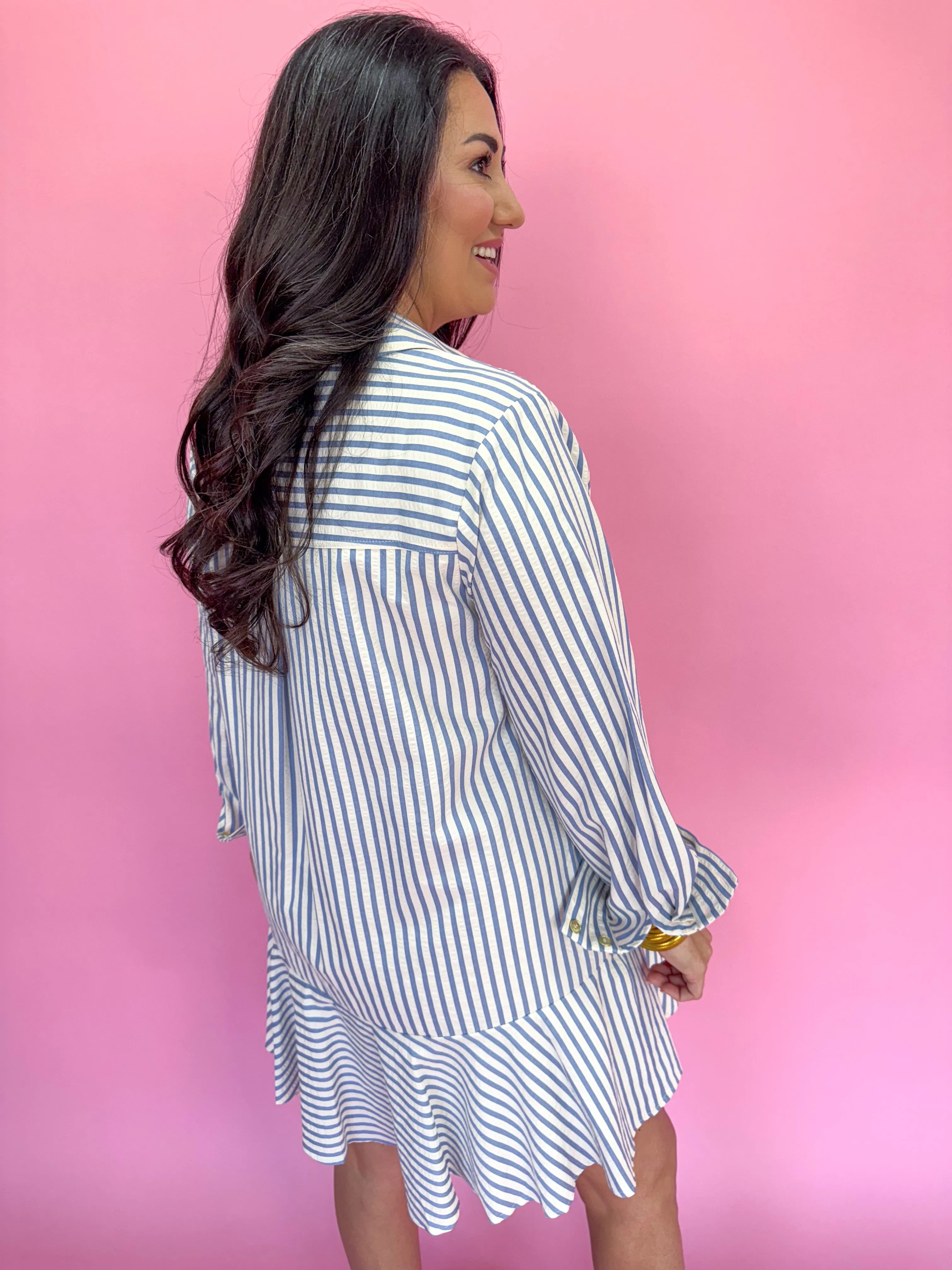 Sweet Charisma Dress - Blue