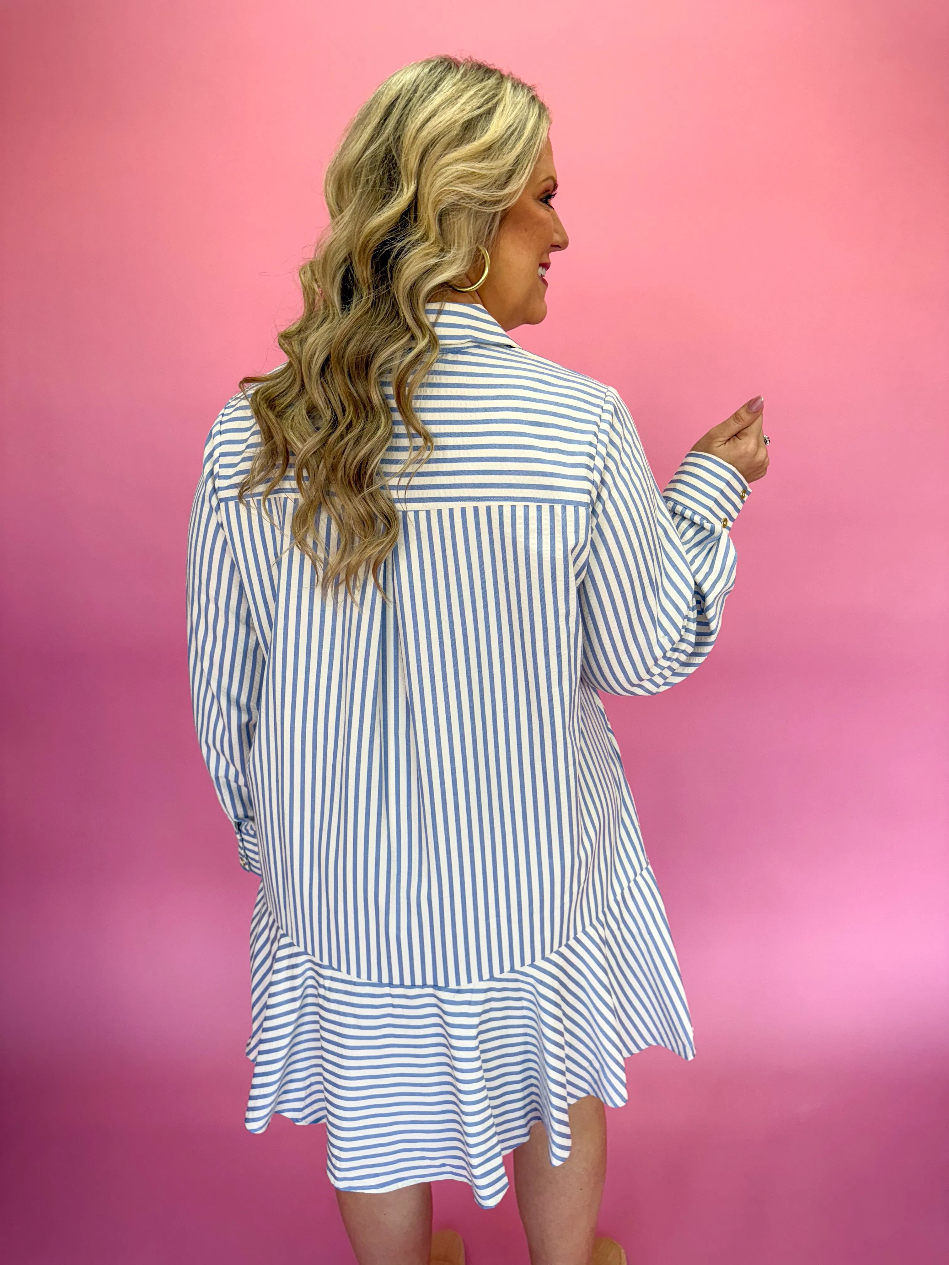 Sweet Charisma Dress - Blue