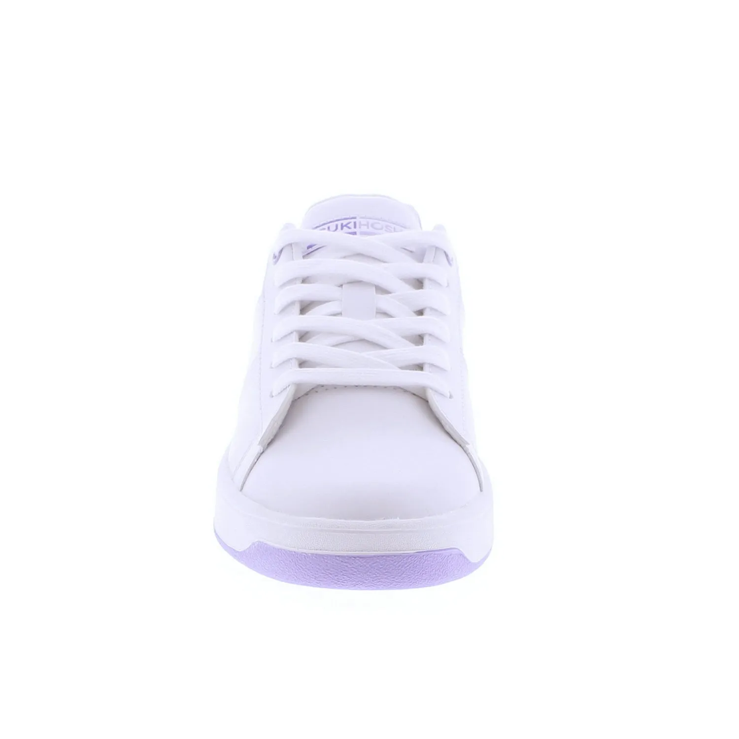 Tsukihoshi Rally | White/Lavender Youth Sneakers
