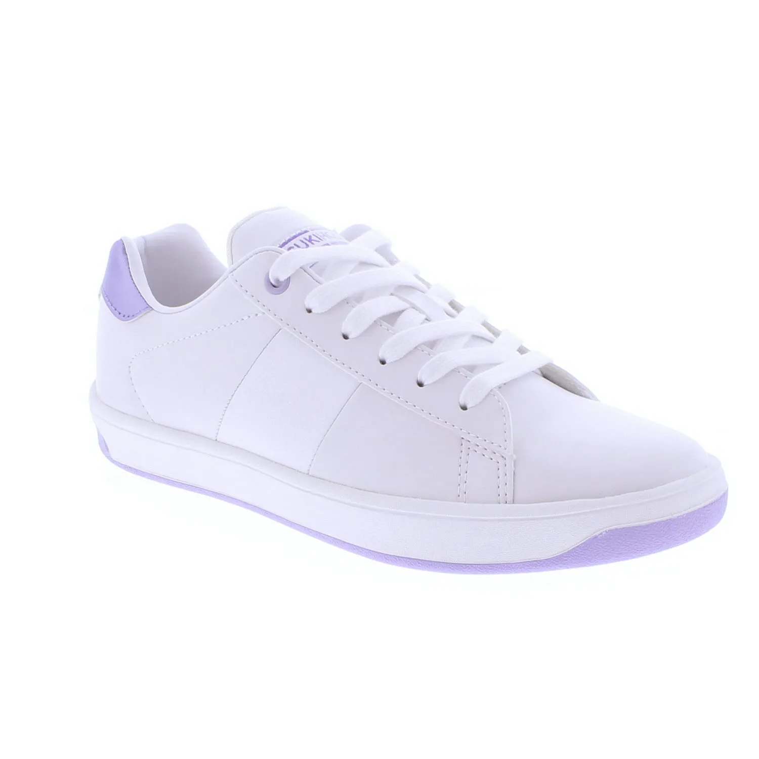 Tsukihoshi Rally | White/Lavender Youth Sneakers