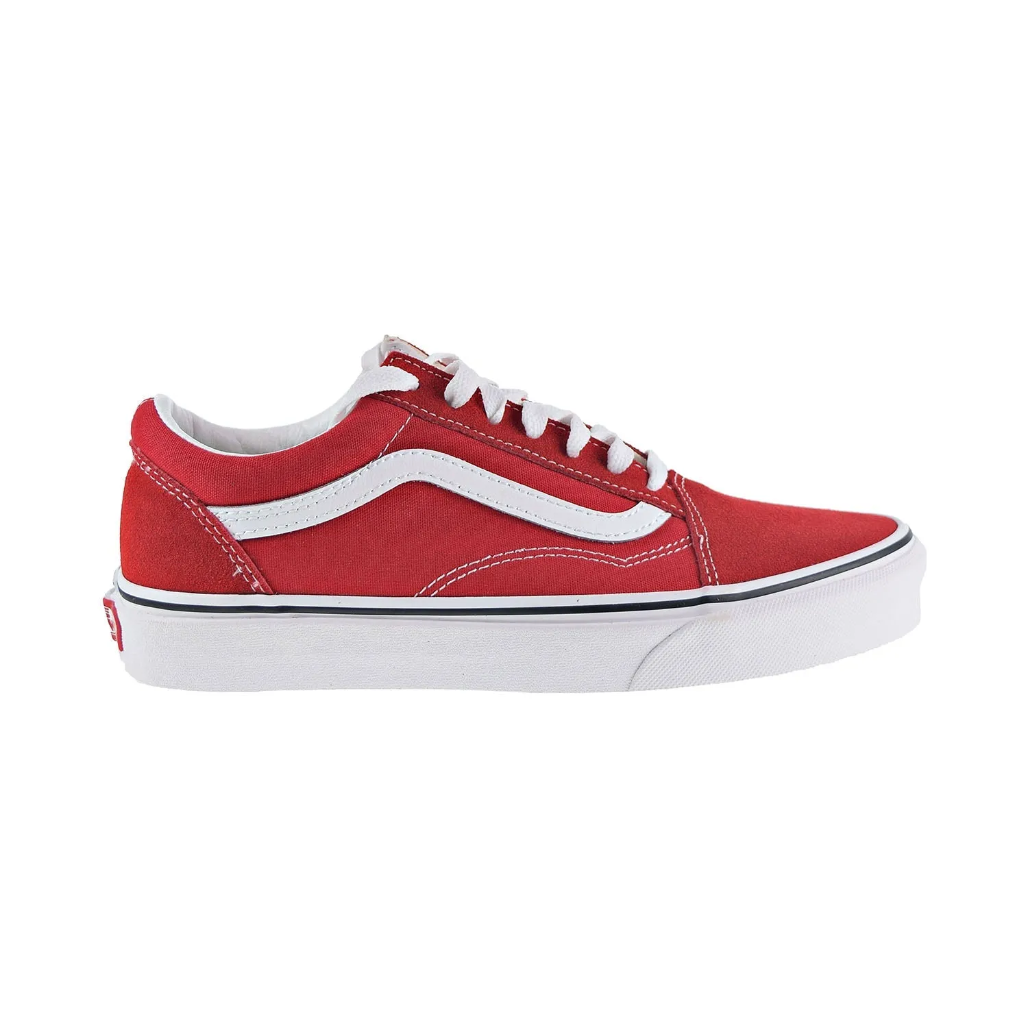 Vans Old Skool Men's Shoes Racing Red/True White