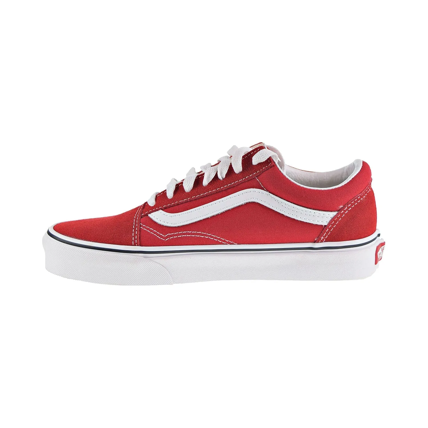 Vans Old Skool Men's Shoes Racing Red/True White
