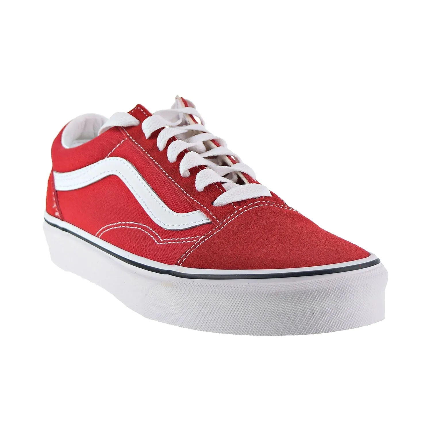 Vans Old Skool Men's Shoes Racing Red/True White