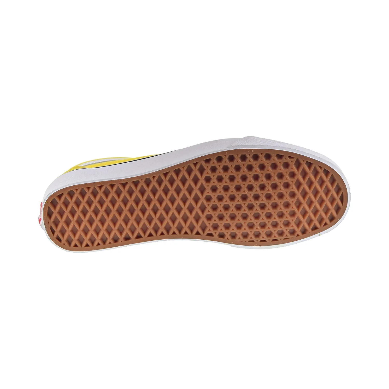 Vans Old Skool Men's Shoes Vibrant Yellow-True White
