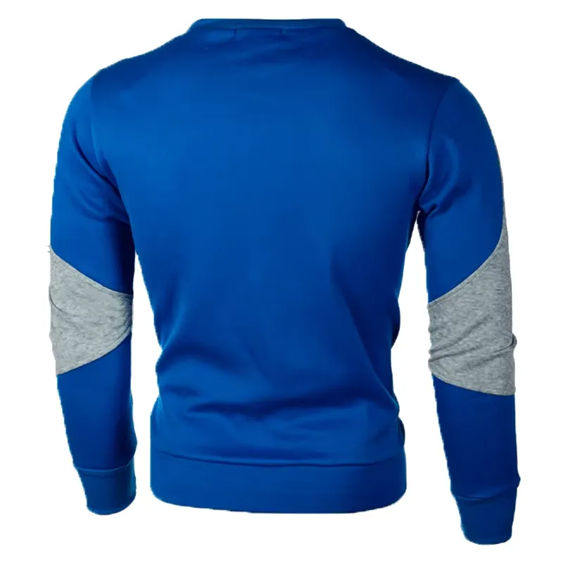 Zomersz - Heren Trui Met Kleurvlakken - Ronde Hals Casual Mode