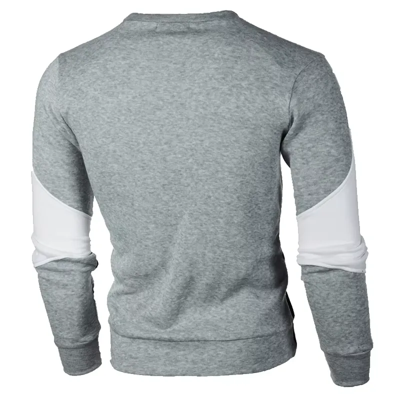 Zomersz - Heren Trui Met Kleurvlakken - Ronde Hals Casual Mode